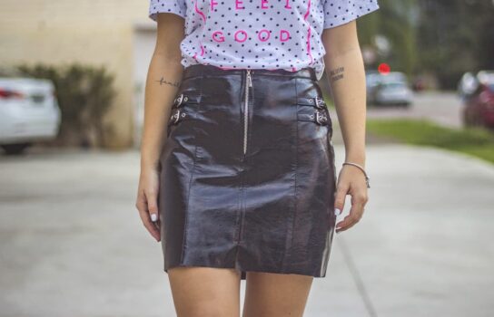 Fashionable women’s skirts and shorts
